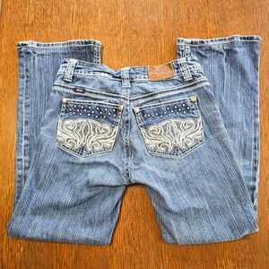 Adiktd Jeans Y2K Medium Wash Straight Leg 27-28